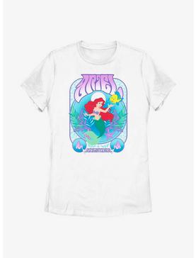 Disney The Little Mermaid Ariel Retro Womens T-Shirt, , hi-res