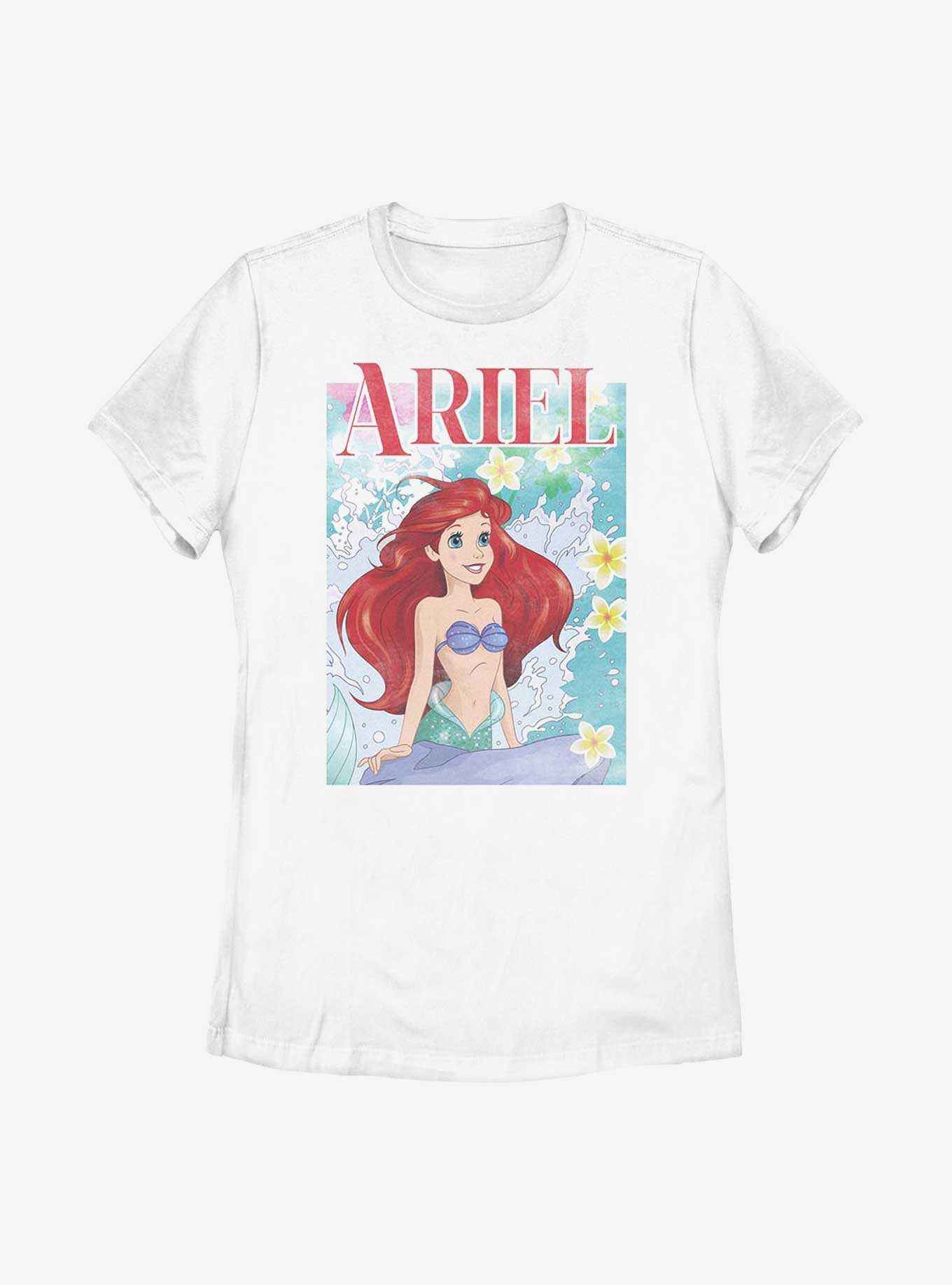 Disney The Little Mermaid Ariel Poster Womens T-Shirt, , hi-res