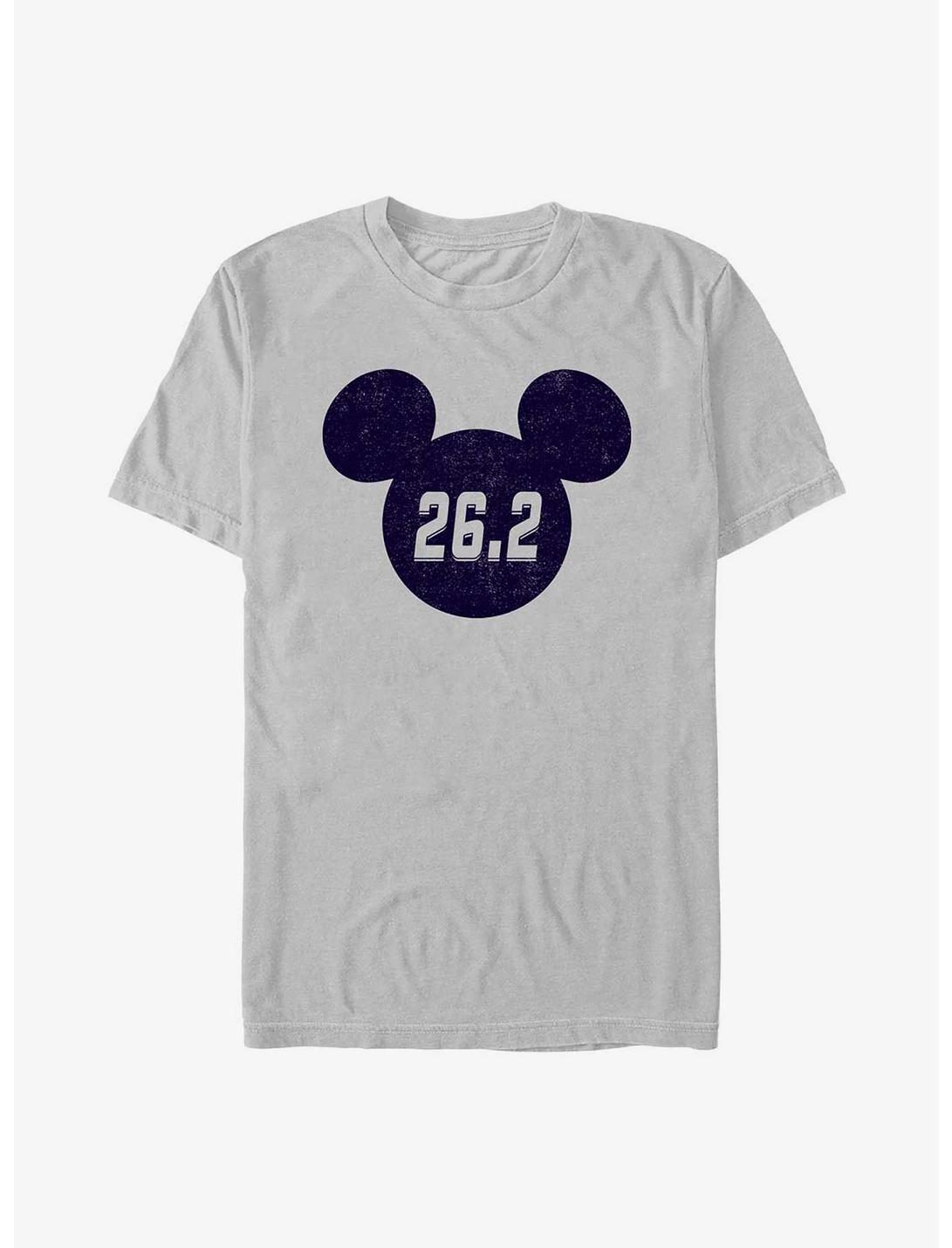 Disney Mickey Mouse Marathon Miles T-Shirt, SILVER, hi-res