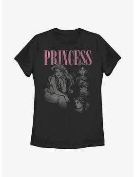 Disney Princesses Retro Portrait Womens T-Shirt, , hi-res