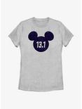 Disney Mickey Mouse Half Marathon Miles Womens T-Shirt, ATH HTR, hi-res