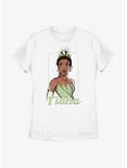 Disney The Princess And The Frog Tiana Sketched Womens T-Shirt, WHITE, hi-res