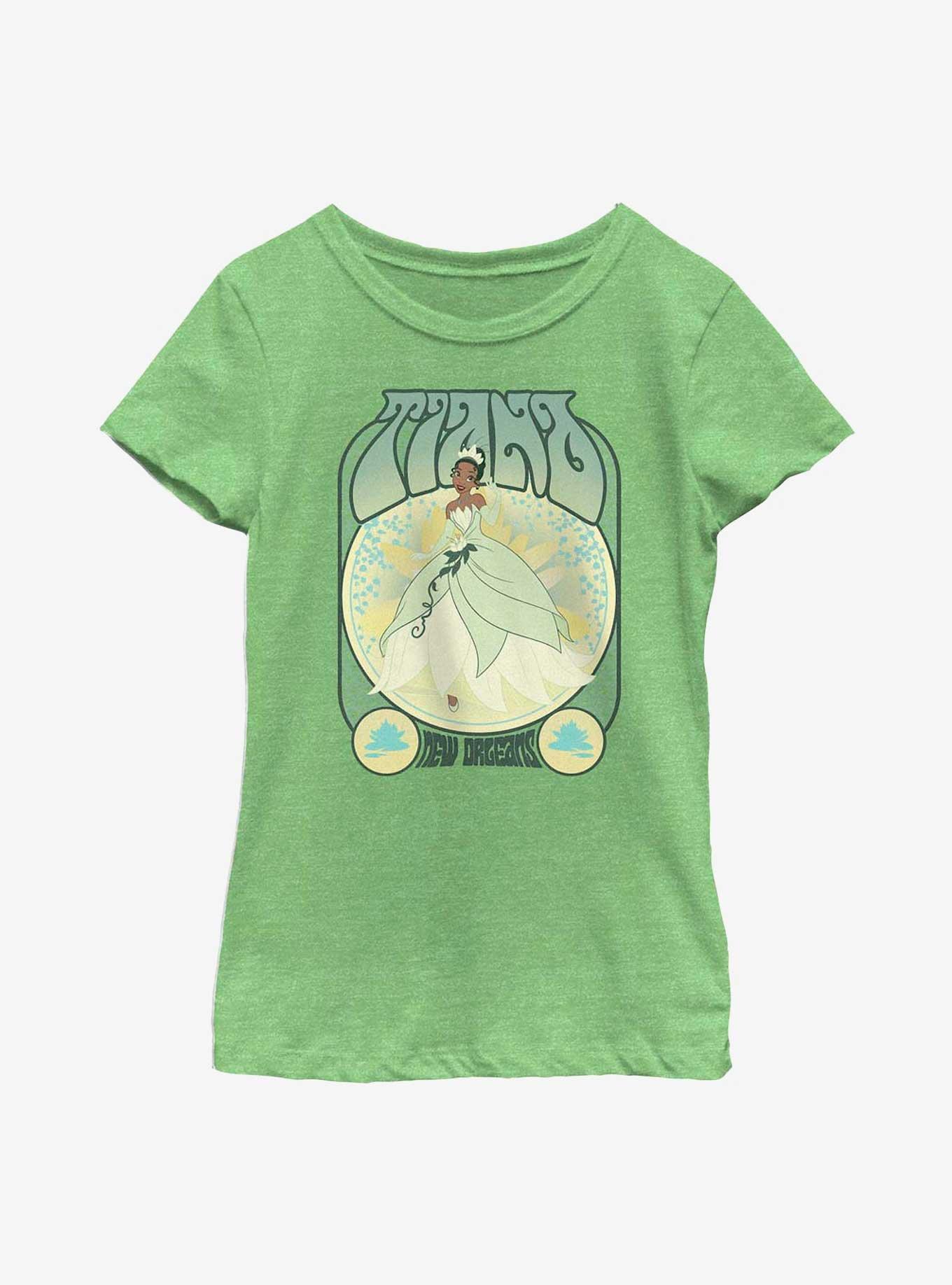 Disney The Princess And The Frog Tiana Retro Youth Girls T-Shirt, , hi-res