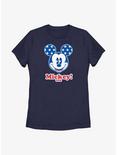 Disney Mickey Mouse USA Womens T-Shirt, NAVY, hi-res