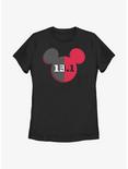 Disney Mickey Mouse Running Ears Womens T-Shirt, BLACK, hi-res