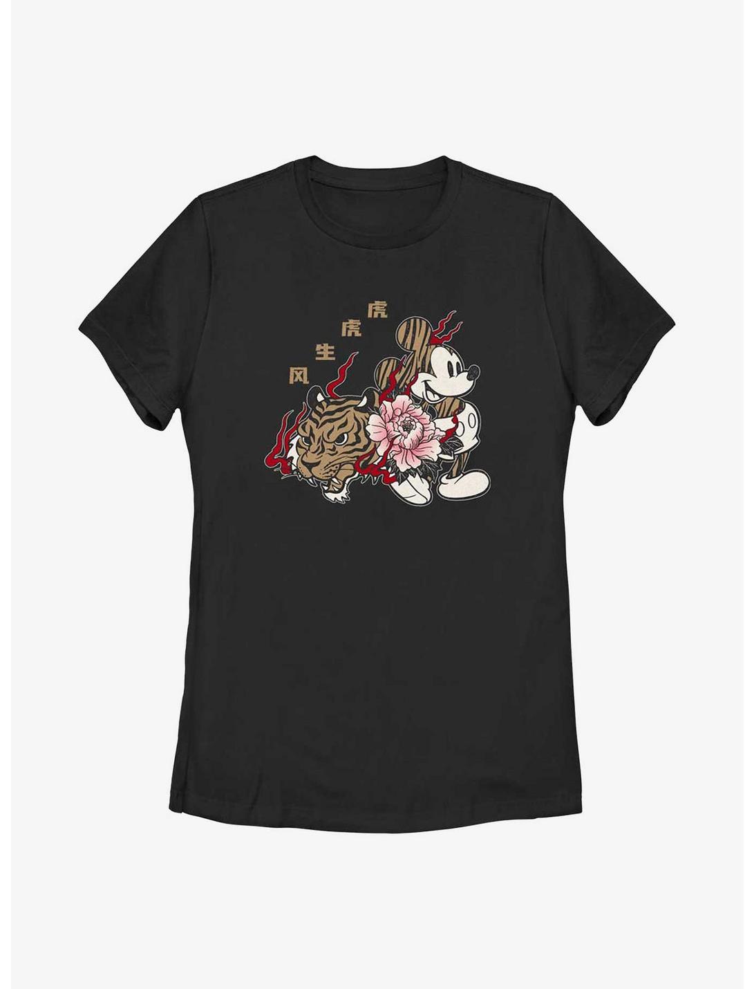 Disney Mickey Mouse Year Of The Tiger Mickey Womens T-Shirt, BLACK, hi-res