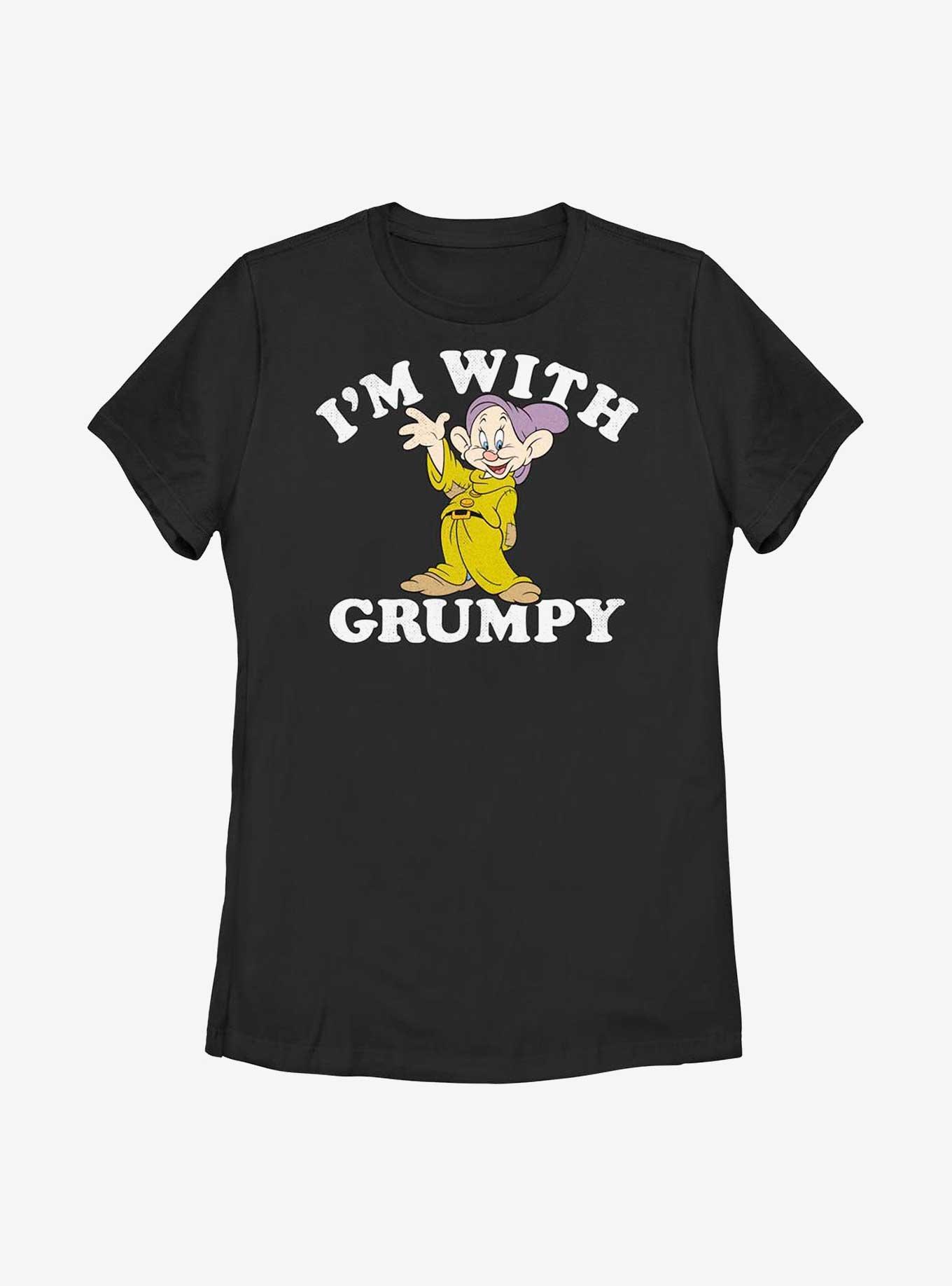 Disney Snow Whte & The Seven Dwarfs With Grumpy Womens T-Shirt, , hi-res
