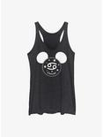 Disney Mickey Mouse Cancer Mickey Ears Womens Tank Top, BLK HTR, hi-res