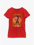 Disney Snow White & The Seven Dwarfs Grumpy Retro Youth Girls T-Shirt, ATH HTR, hi-res