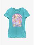 Disney Tangled Rapunzel Retro Youth Girls T-Shirt, TAHI BLUE, hi-res