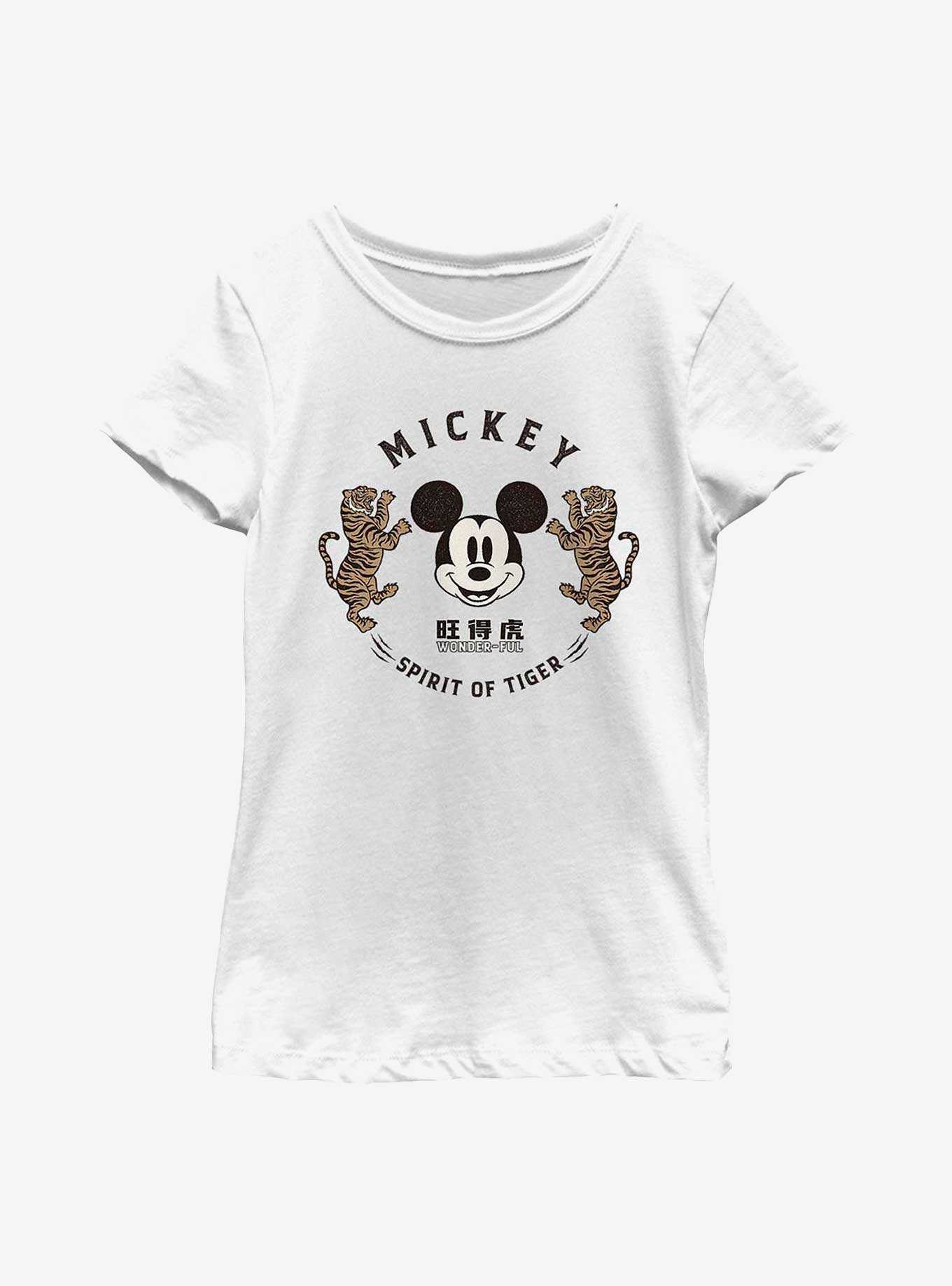 Disney Mickey Mouse Spirit Of Tiger Youth Girls T-Shirt, , hi-res