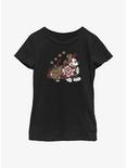 Disney Mickey Mouse Year Of The Tiger Mickey Youth Girls T-Shirt, BLACK, hi-res