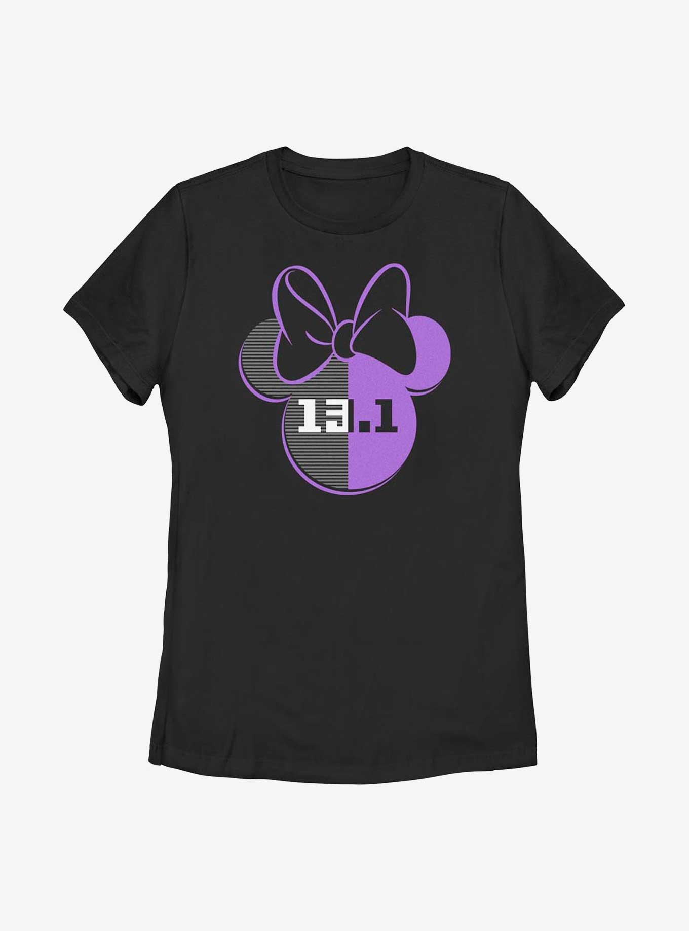 Disney Minnie Mouse Half Marathon Ears Womens T-Shirt, , hi-res