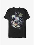 Disney Sleeping Beauty Pastel Poster T-Shirt, BLACK, hi-res