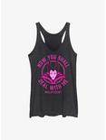 Disney Sleeping Beauty Deal With Maleficent Womens Tank Top, BLK HTR, hi-res