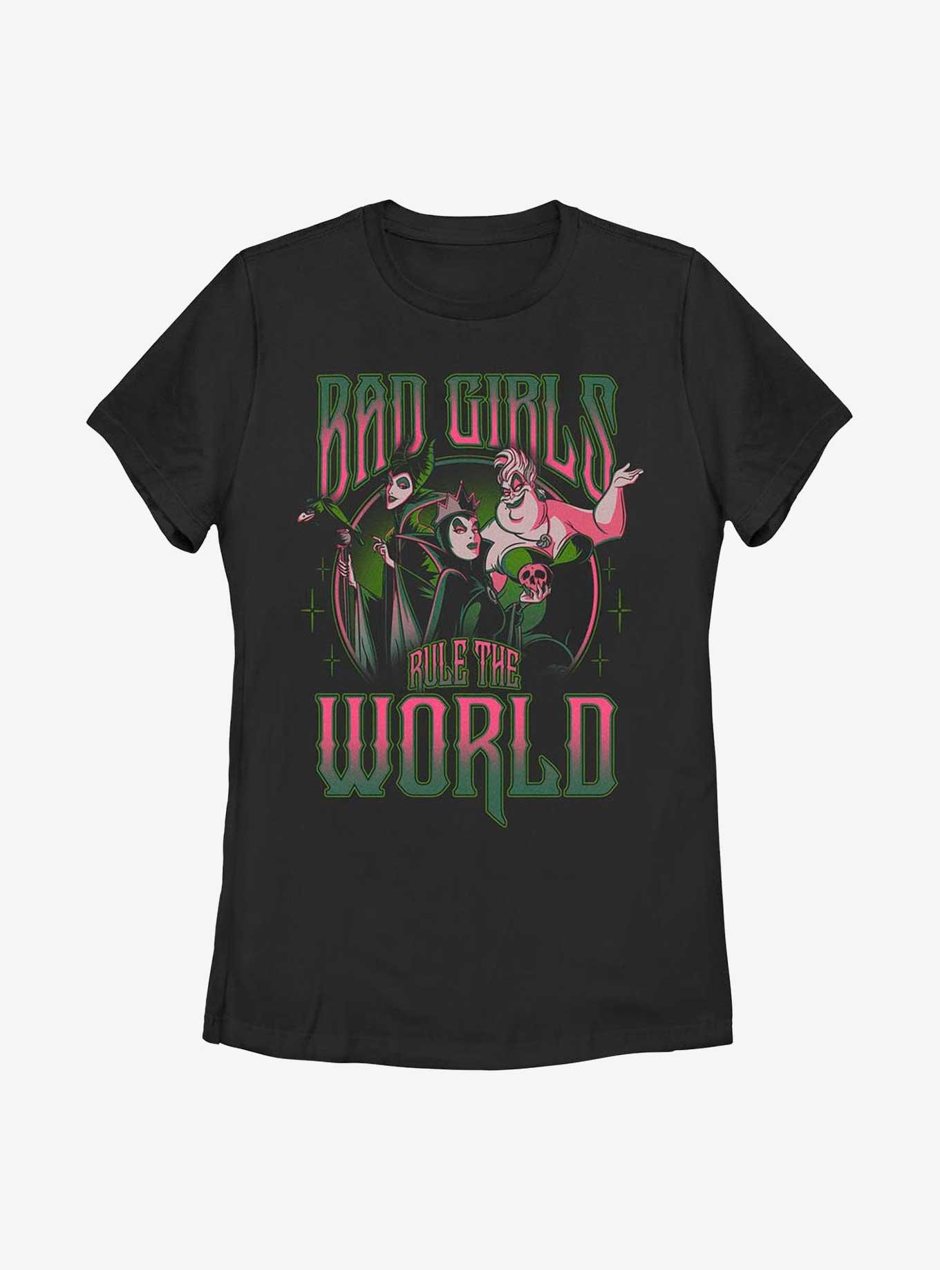 Disney Villains Bad Girls Rule Womens T-Shirt, , hi-res