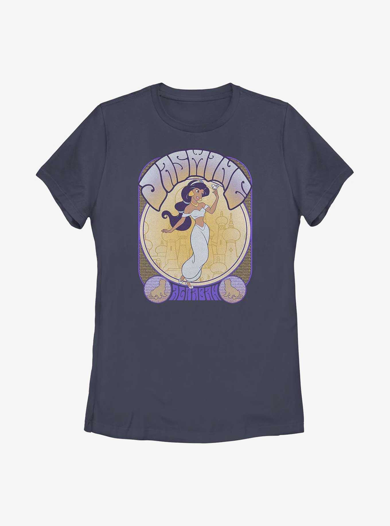 Disney Aladdin Jasmine Retro Womens T-Shirt, , hi-res