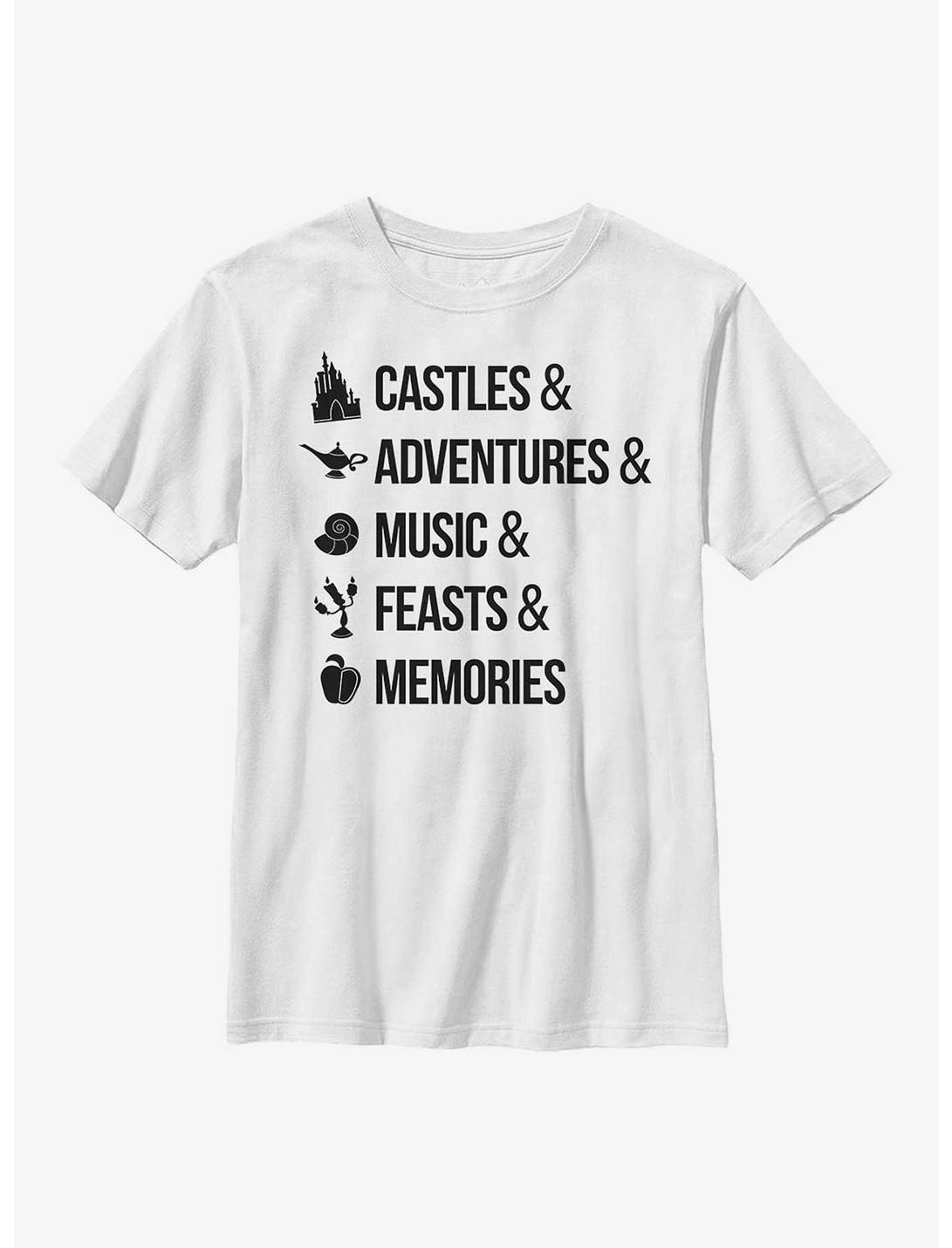 Disney Just Disney Things Youth T-Shirt, WHITE, hi-res