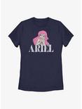 Disney The Little Mermaid Ariel Womens T-Shirt, NAVY, hi-res