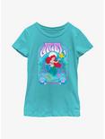 Disney The Little Mermaid Ariel Retro Youth Girls T-Shirt, TAHI BLUE, hi-res