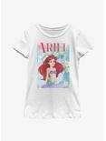 Disney The Little Mermaid Ariel Poster Youth Girls T-Shirt, WHITE, hi-res