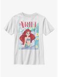 Disney The Little Mermaid Ariel Poster Youth T-Shirt, WHITE, hi-res
