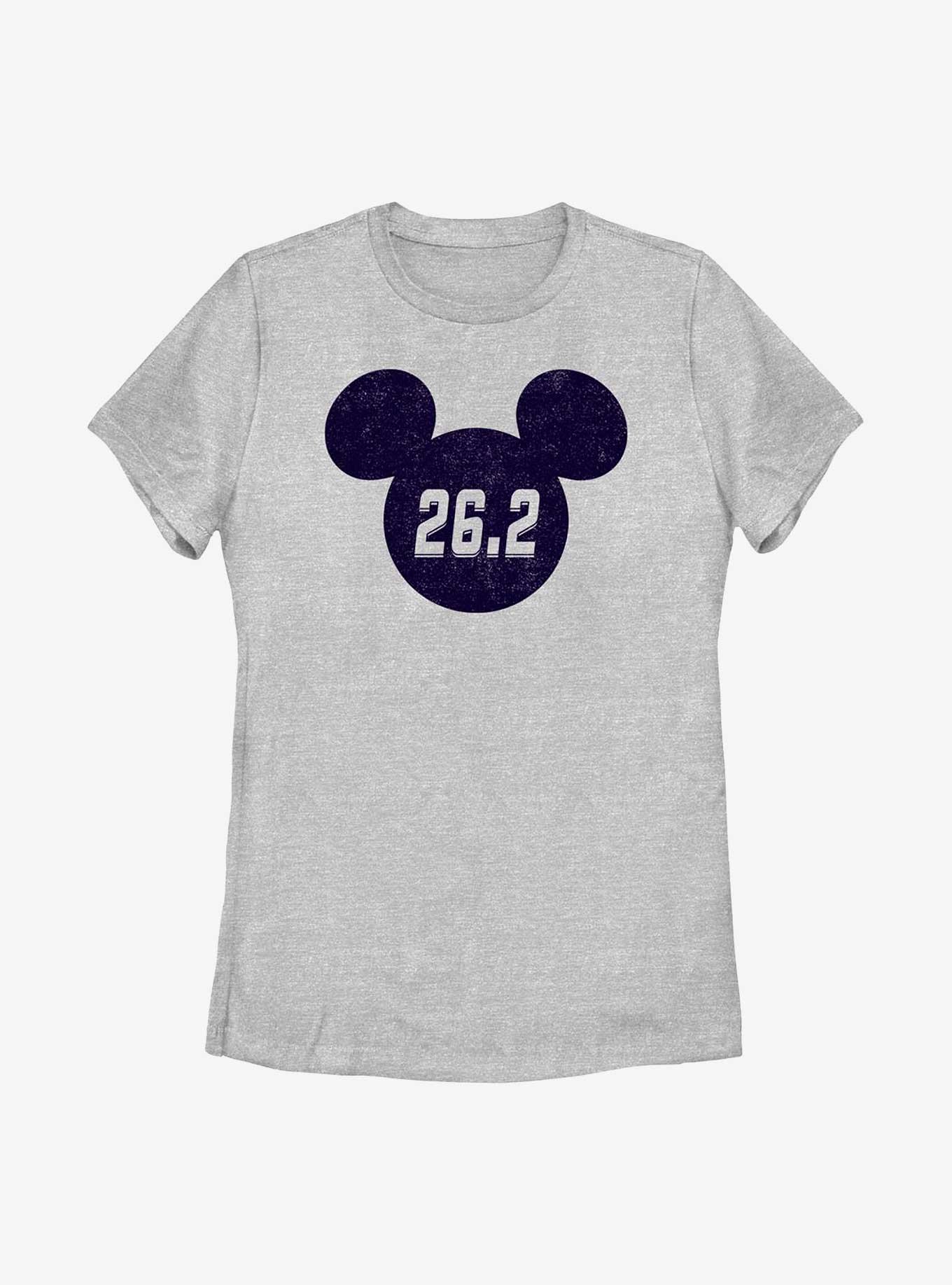 Disney Mickey Mouse Marathon Miles Womens T-Shirt, ATH HTR, hi-res