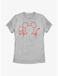 Disney Mickey Mouse Nurse's Day Womens T-Shirt, ATH HTR, hi-res