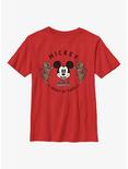 Disney Mickey Mouse Spirit Of Tiger Youth T-Shirt, RED, hi-res