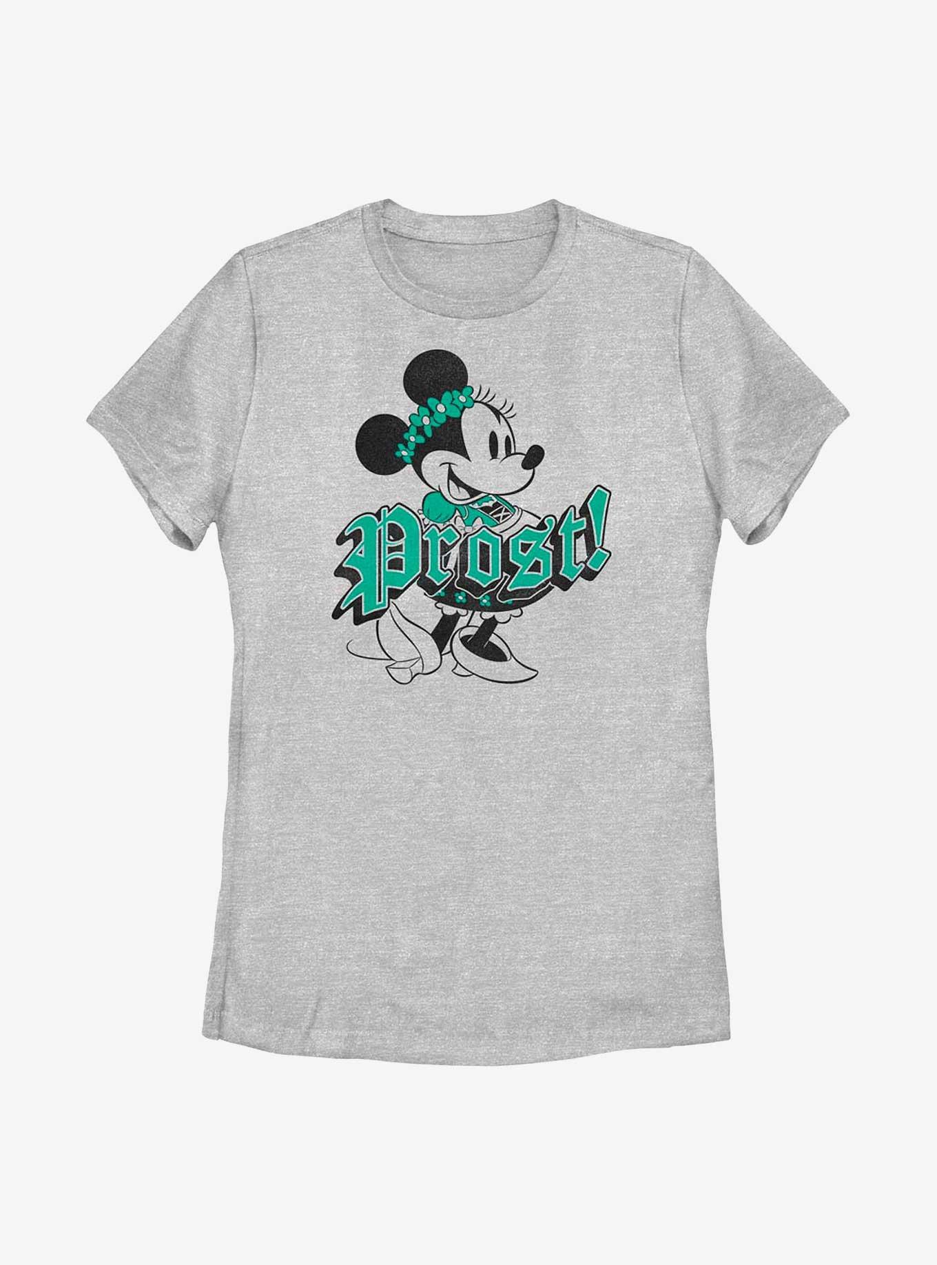 Disney Minnie Mouse Prost Womens T-Shirt, ATH HTR, hi-res