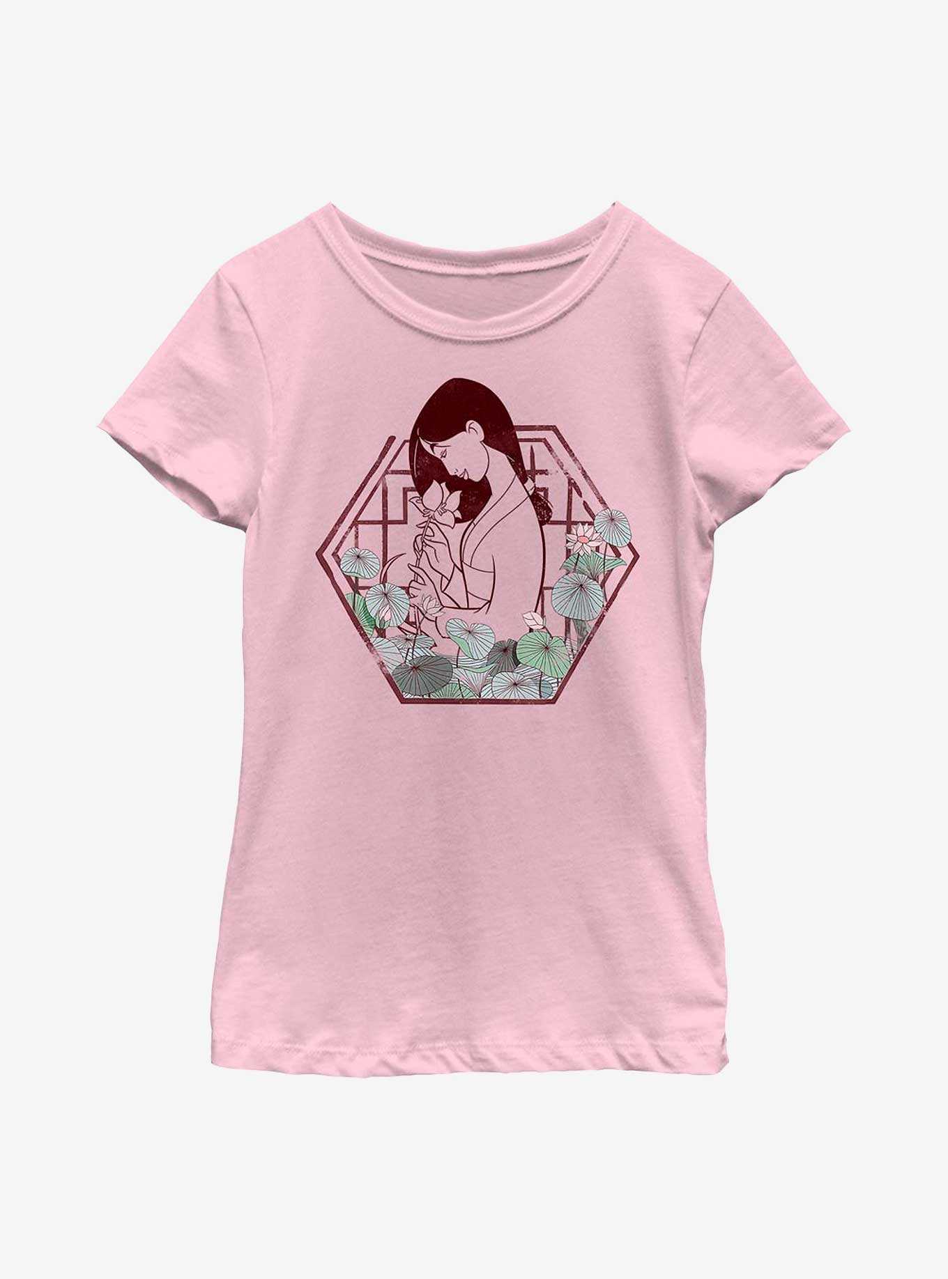 Disney Mulan Mulan Lotus Youth Girls T-Shirt, , hi-res