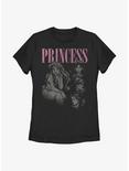 Disney Princesses Retro Portrait Womens T-Shirt, BLACK, hi-res