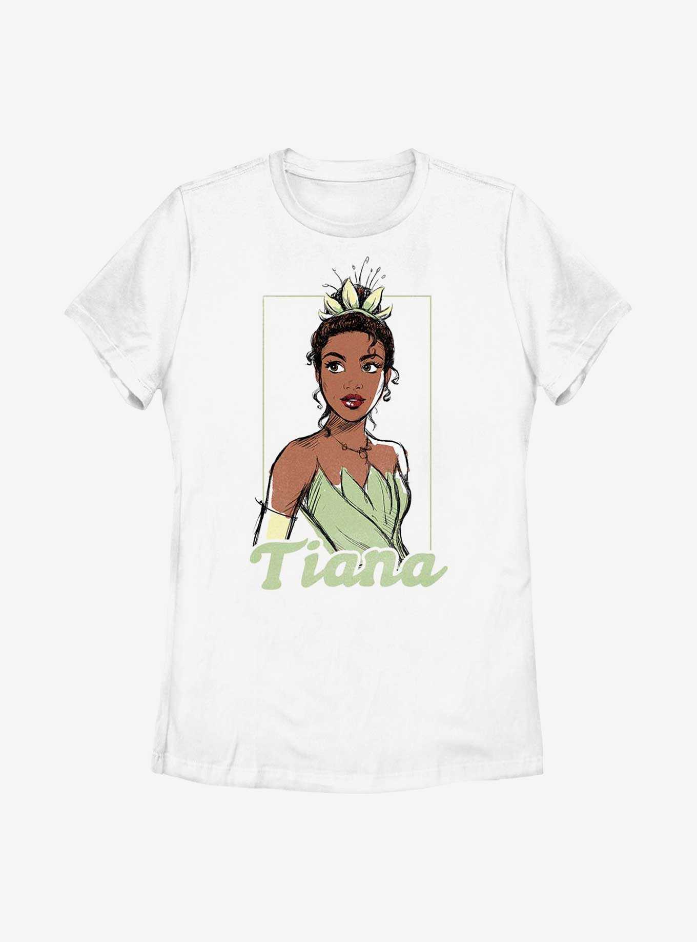 Disney The Princess And The Frog Tiana Sketched Womens T-Shirt, , hi-res