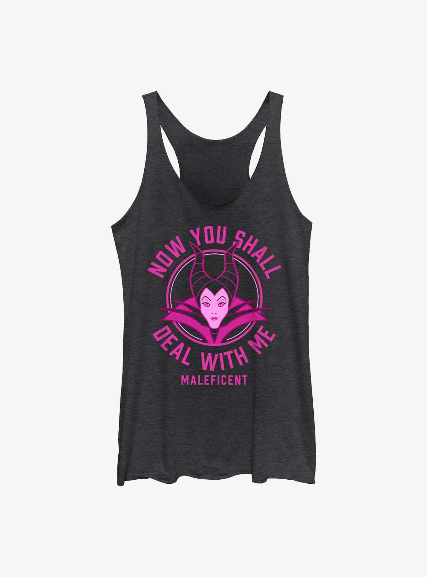 Disney Sleeping Beauty Deal With Maleficent Womens Tank Top, , hi-res