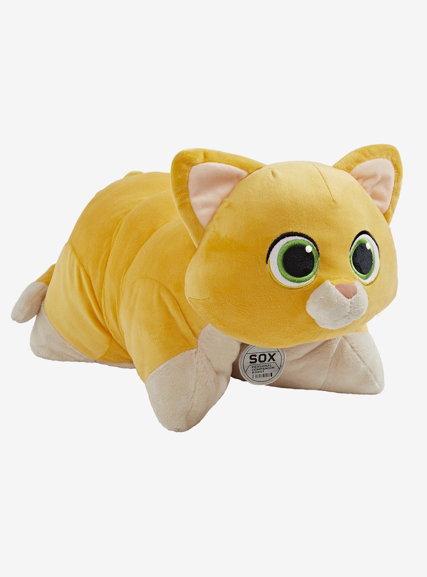 Disney Pixar Lightyear Sox The Cat Pillow Pets Plush Toy