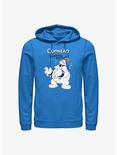 Cuphead: The Delicious Last Course Snow Monster Hoodie, ROYAL, hi-res