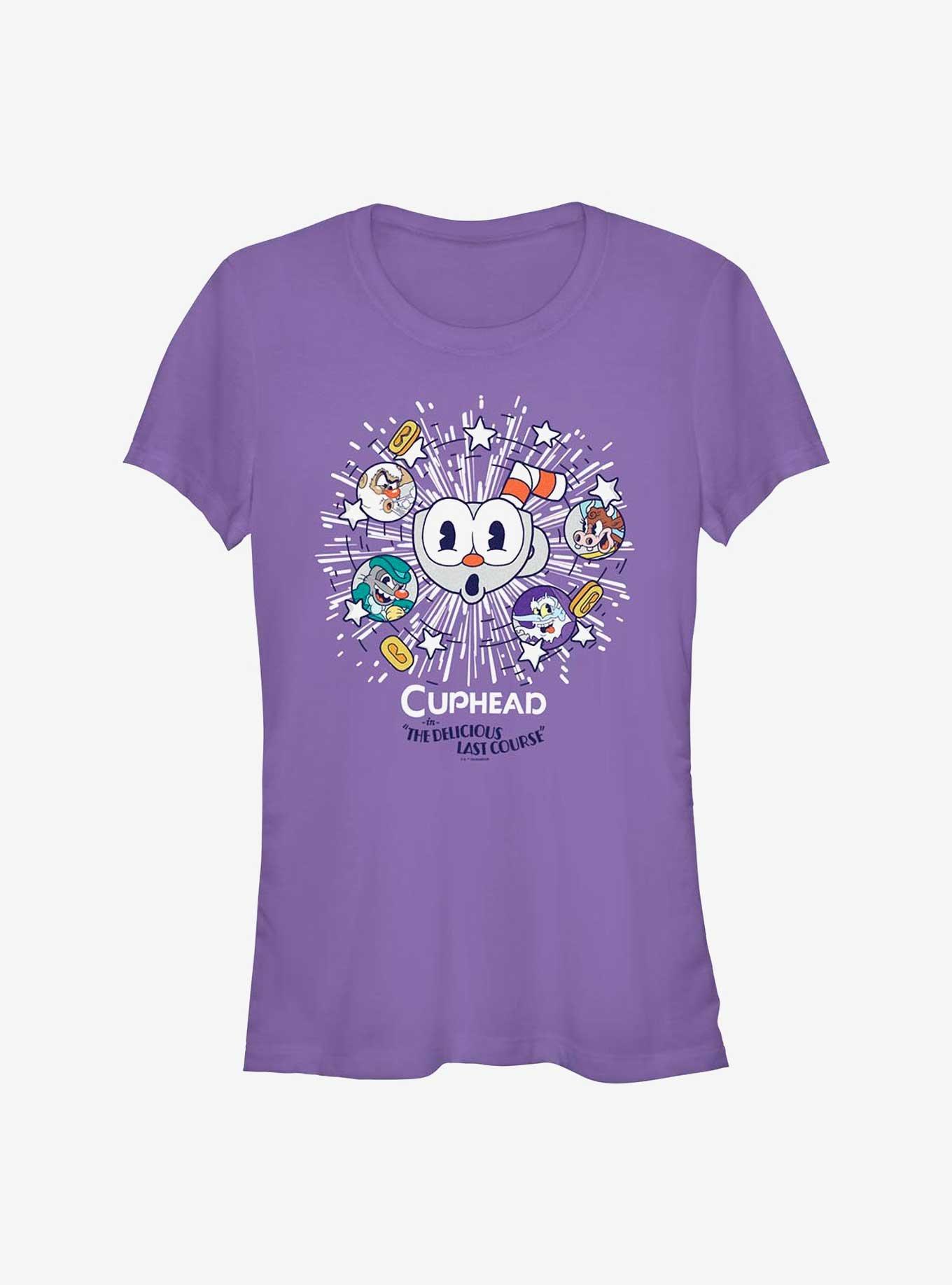 Cuphead: The Delicious Last Course Cup Explosion Girls T-Shirt