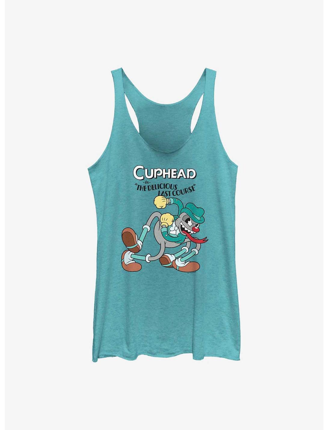 Cuphead: The Delicious Last Course Spider Boss Girls Tank, TAHI BLUE, hi-res