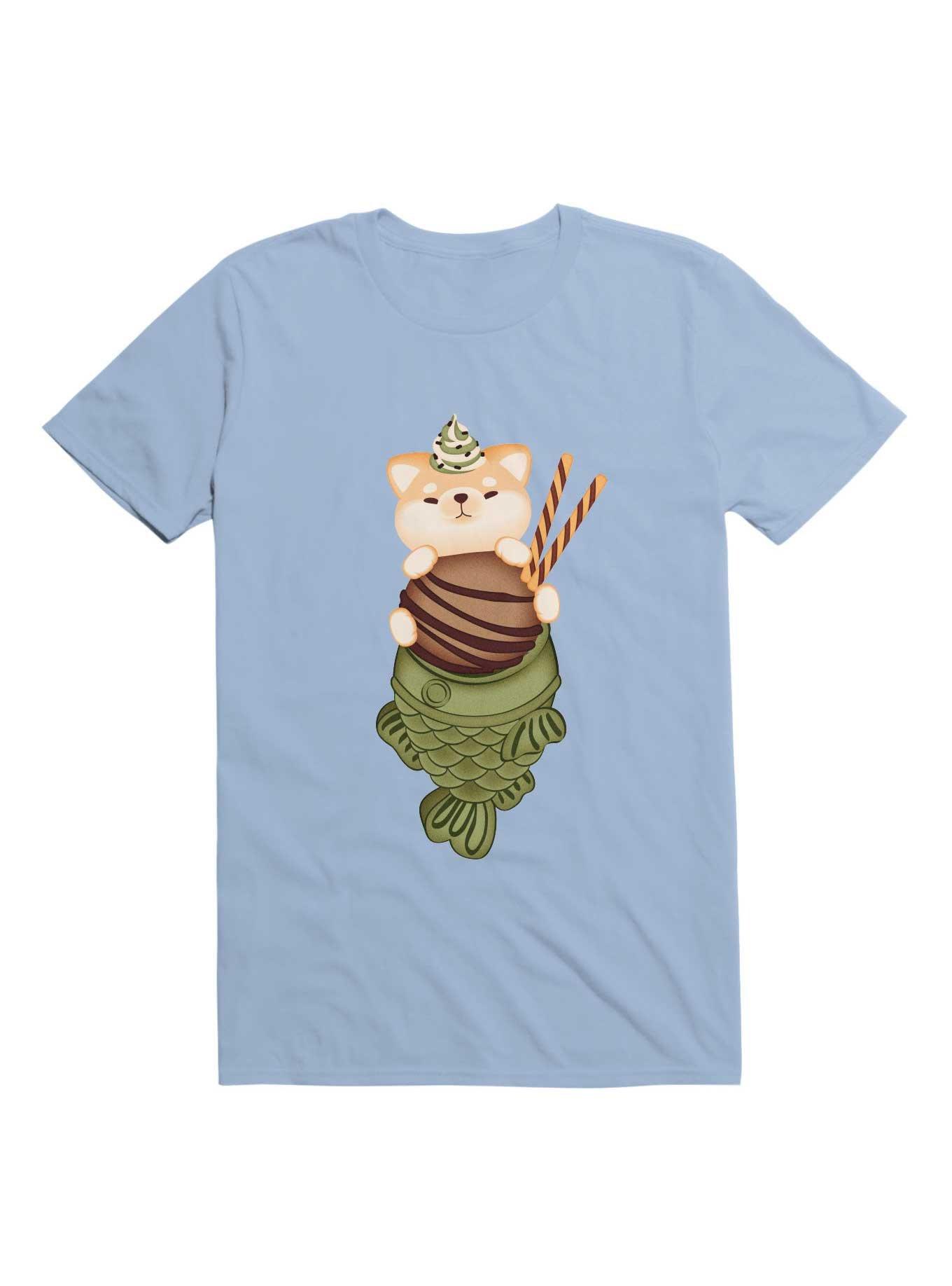 Kawaii The Dog Of Taiyaki Ice Cream T-Shirt, , hi-res