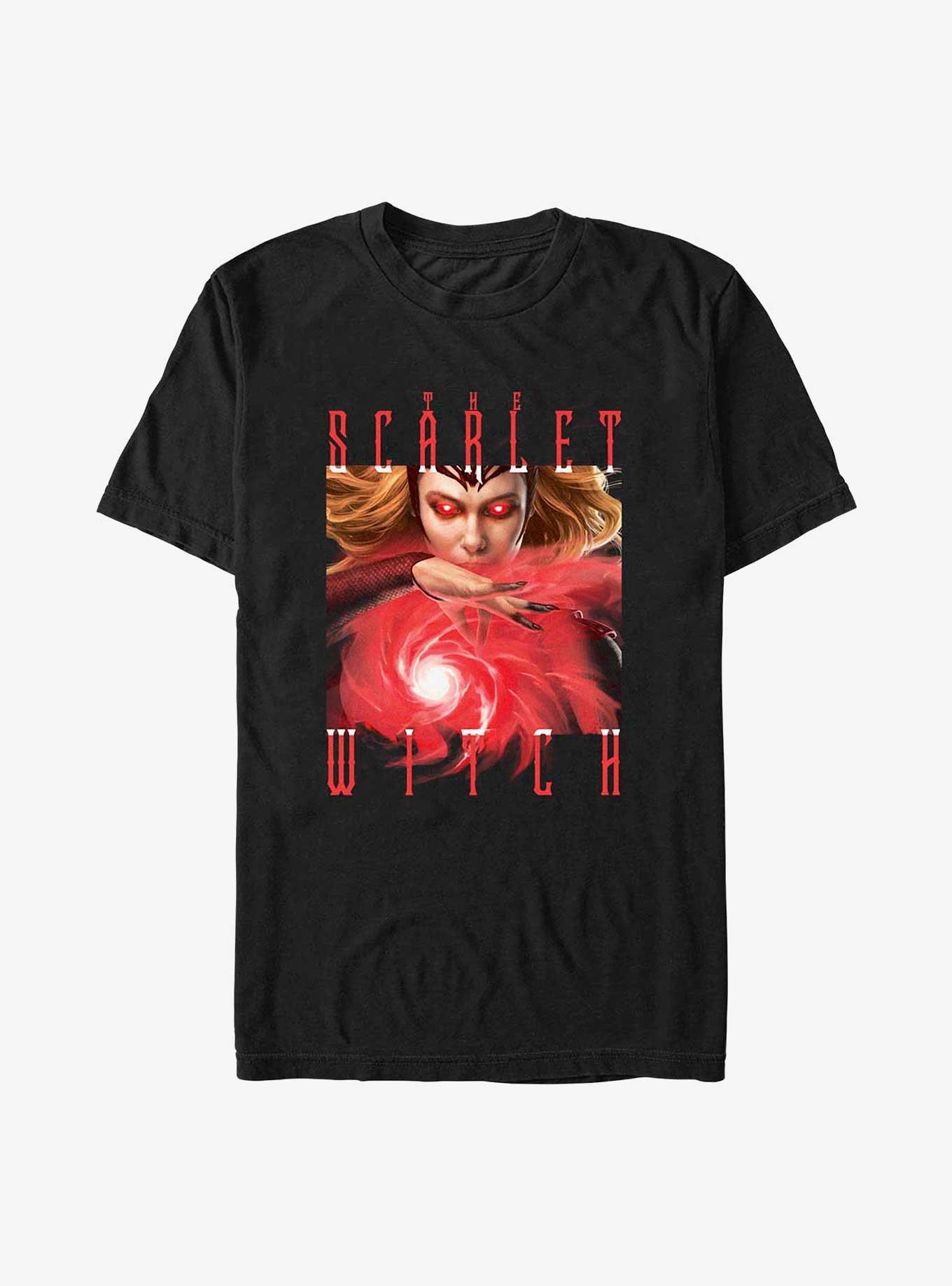 Marvel Doctor Strange In The Multiverse Of Madness The Scarlet Witch Book Of The Damned T-Shirt, , hi-res
