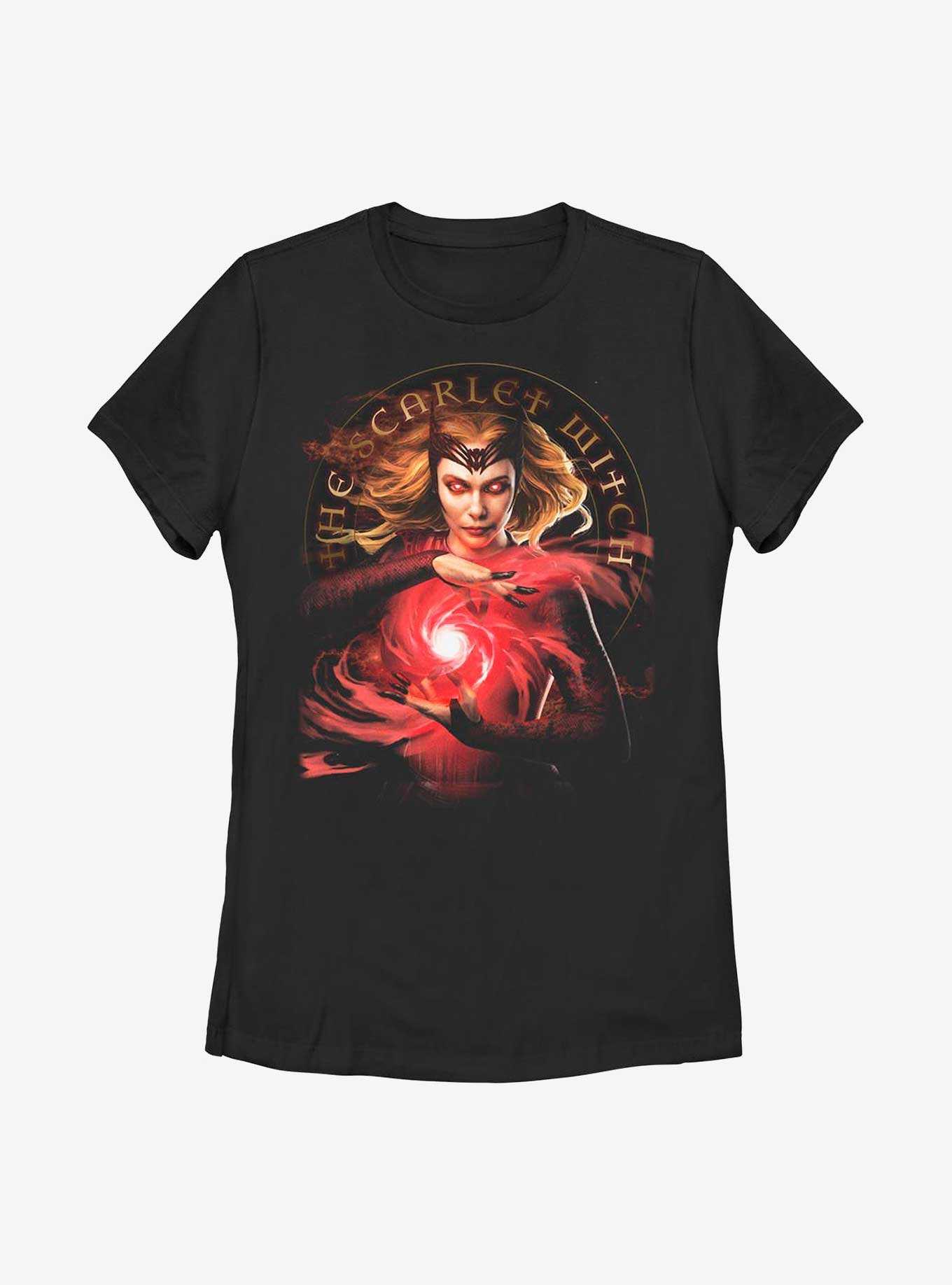 Marvel Doctor Strange In The Multiverse Of Madness The Scarlet Witch Dark Side Womens T-Shirt, , hi-res