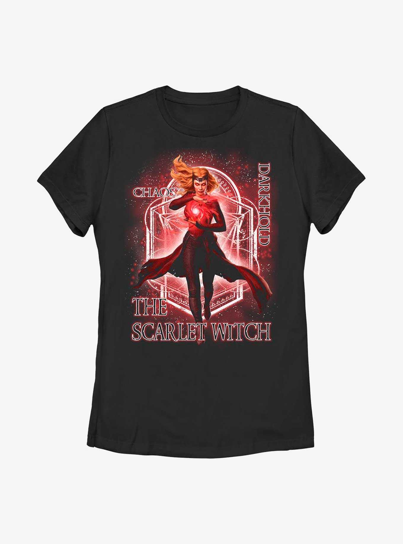 Marvel Doctor Strange In The Multiverse Of Madness The Scarlet Witch Chaos Womens T-Shirt, , hi-res