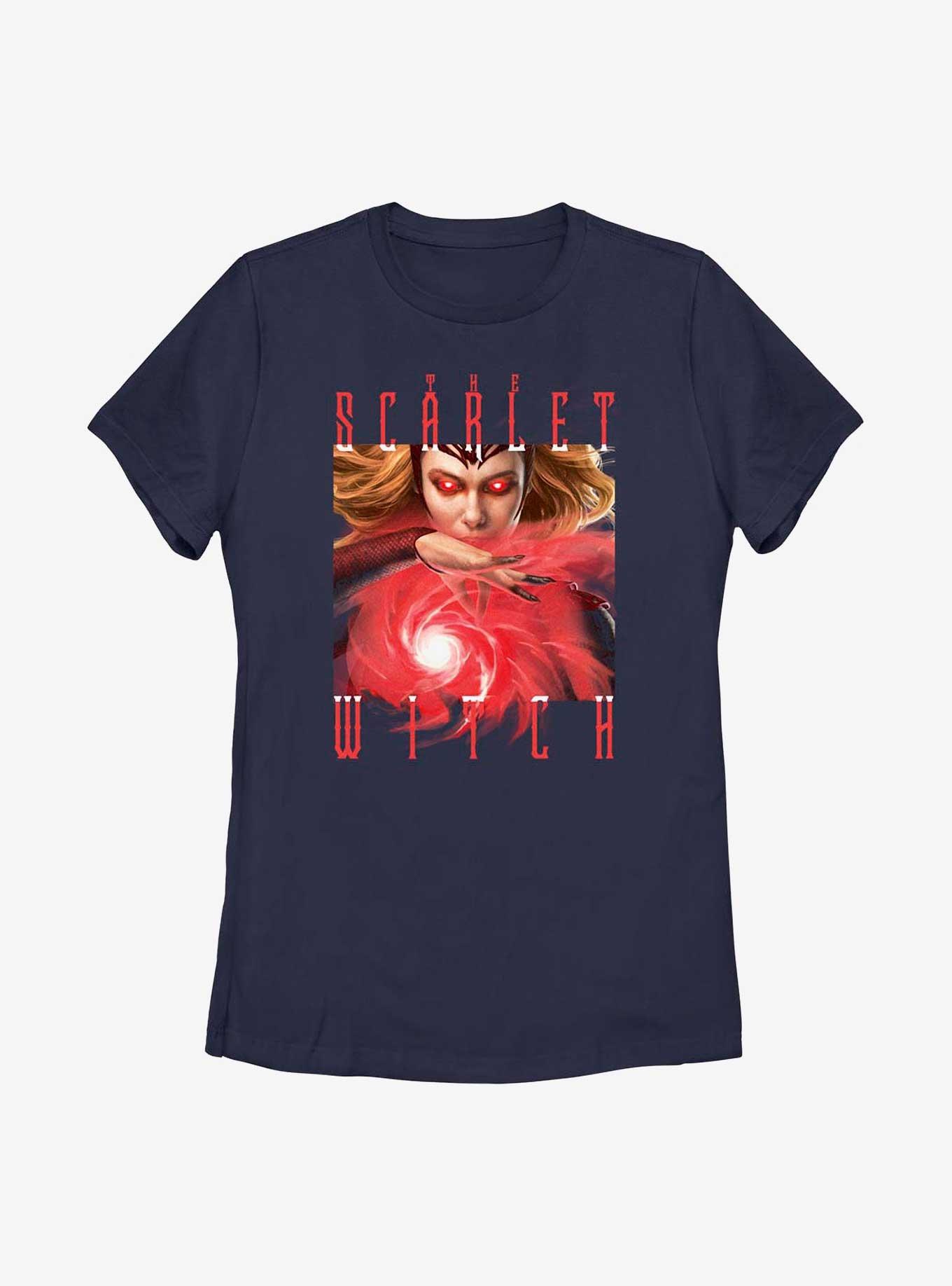 Marvel Doctor Strange In The Multiverse Of Madness The Scarlet Witch Book Of The Damned Womens T-Shirt, , hi-res