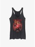 Marvel Doctor Strange In The Multiverse Of Madness Darkhold The Scarlet Witch Womens Tank Top, BLK HTR, hi-res