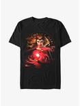 Marvel Doctor Strange In The Multiverse Of Madness The Scarlet Witch Dark Side T-Shirt, BLACK, hi-res