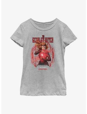 Marvel Doctor Strange In The Multiverse Of Madness Darkhold The Scarlet Witch Youth Girls T-Shirt, , hi-res