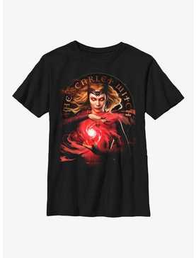 Marvel Doctor Strange In The Multiverse Of Madness The Scarlet Witch Dark Side Youth T-Shirt, , hi-res