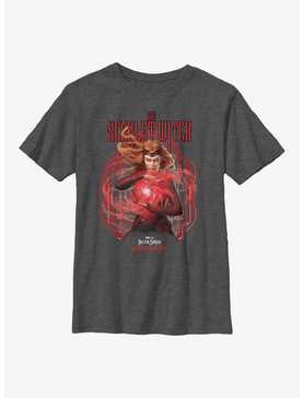 Marvel Doctor Strange In The Multiverse Of Madness Darkhold The Scarlet Witch Youth T-Shirt, , hi-res