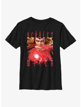 Marvel Doctor Strange In The Multiverse Of Madness The Scarlet Witch Book Of The Damned Youth T-Shirt, , hi-res