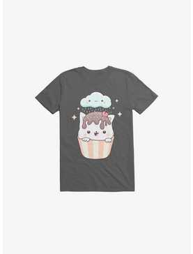 Kawaii Cupcake Cat With Sprinkles T-Shirt, , hi-res